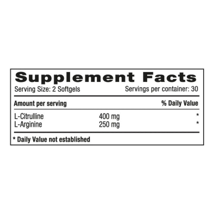 L Citrulina + L Arginina 60sof - Imagen 3