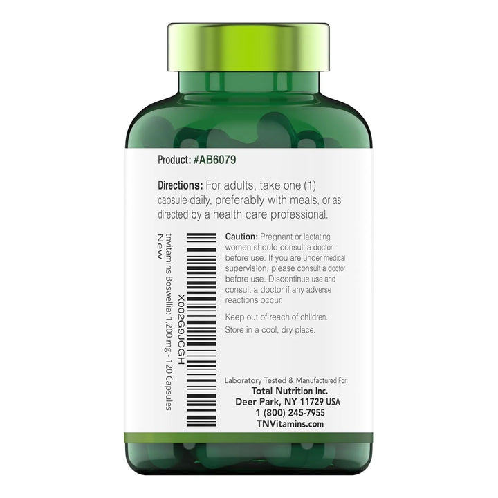 Cápsulas De Extracto De Boswellia Serrata 1200 Mg Para Artic - Imagen 8
