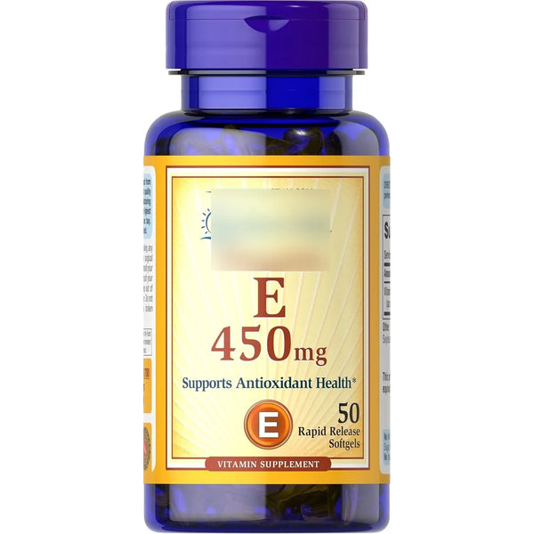 Vitamina E 1000 Ui 50 Cápsulas Suaves Puritan's Pride Antioxidante