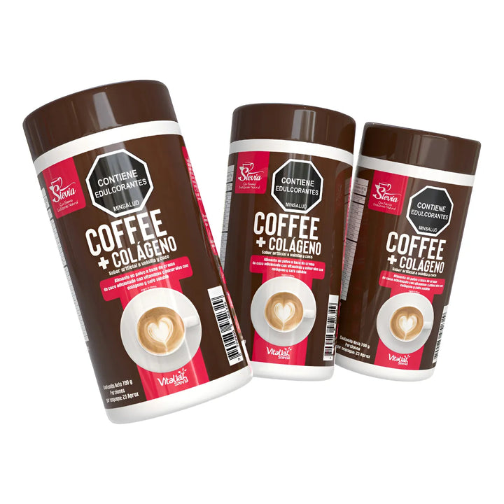 Coffee Plus Vitaliah Colágeno Hidrolizado X3 - Imagen 1
