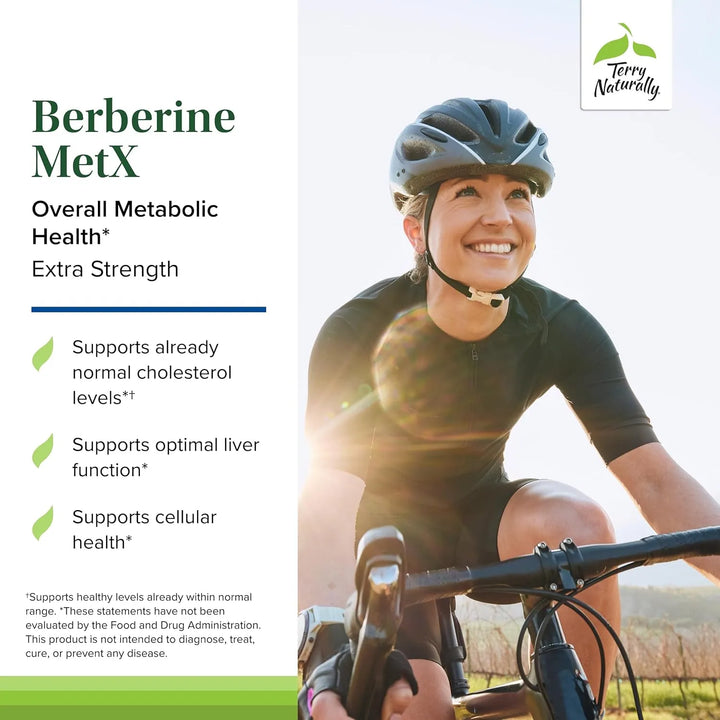 Cápsulas Berberina Metx Extra Fuerte 60 Unidades Salud Metab - Imagen 3