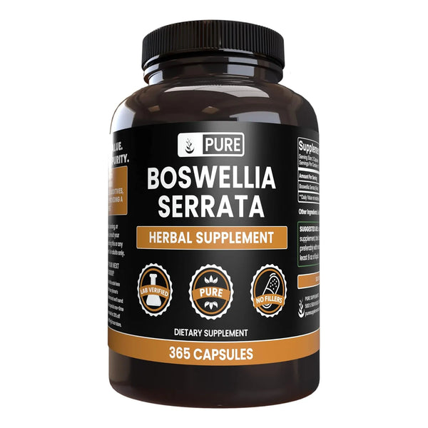 Cápsulas De Boswellia Serrata 365 Unidades Sin Magnesio Ni R - Imagen 1