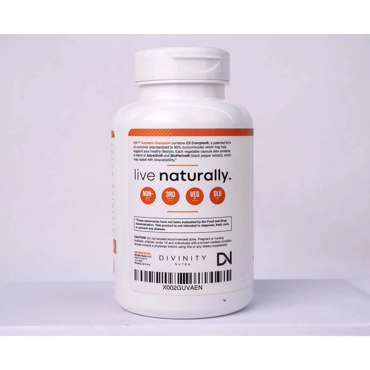 Curcumina Cúrcuma Pimienta Negra 1400 Mg Soporte Glp-1 Absor - Imagen 7