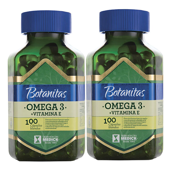 Promoción 2 X 1 De Omega 3 X 100 Perlas   - Botanitas  Sin Sabor - Imagen 1