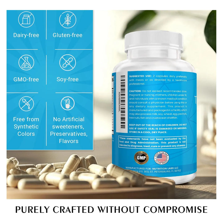 Apoyo Tiroides Potenciador Metabolismo Energía Y Estado De Á - Imagen 4