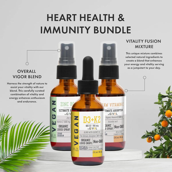 Aerosol De Vitamina C D3 K2 Y Zinc Para Salud Cardíaca E Inm - Imagen 3