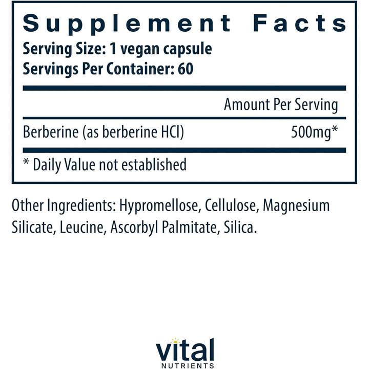 Berberina 500 Mg Apoya Función Intestinal Y Niveles Normales - Imagen 2