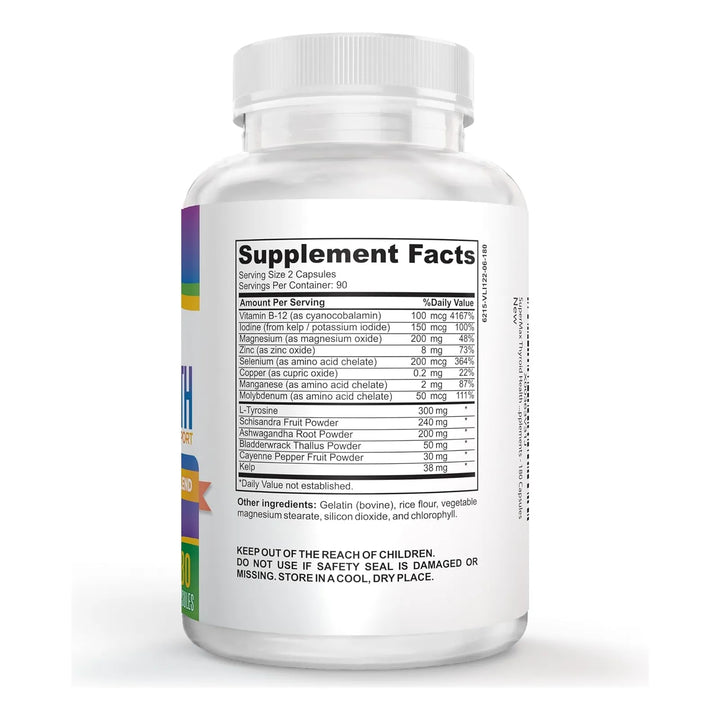 Apoyo Integral Salud Tiroidea 14 Ingredientes Activos Fórmul - Imagen 2