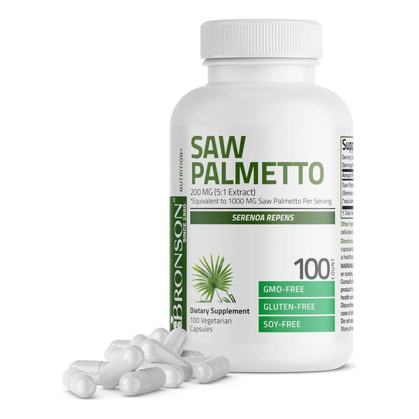 Cápsulas De Saw Palmetto Extra Fuerte Para Salud Prostática - Imagen 1