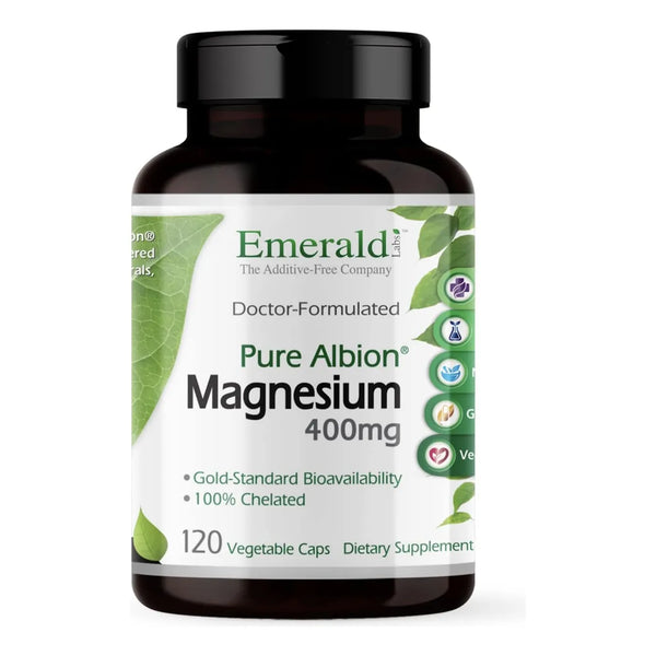 Magnesio 400 Mg Para Huesos Y Sueño 120 Cápsulas Vegetales 3 - Imagen 1