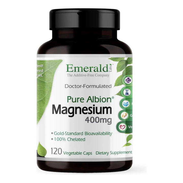 Magnesio 400 Mg Para Huesos Y Sueño 120 Cápsulas Vegetales 3 - Imagen 1