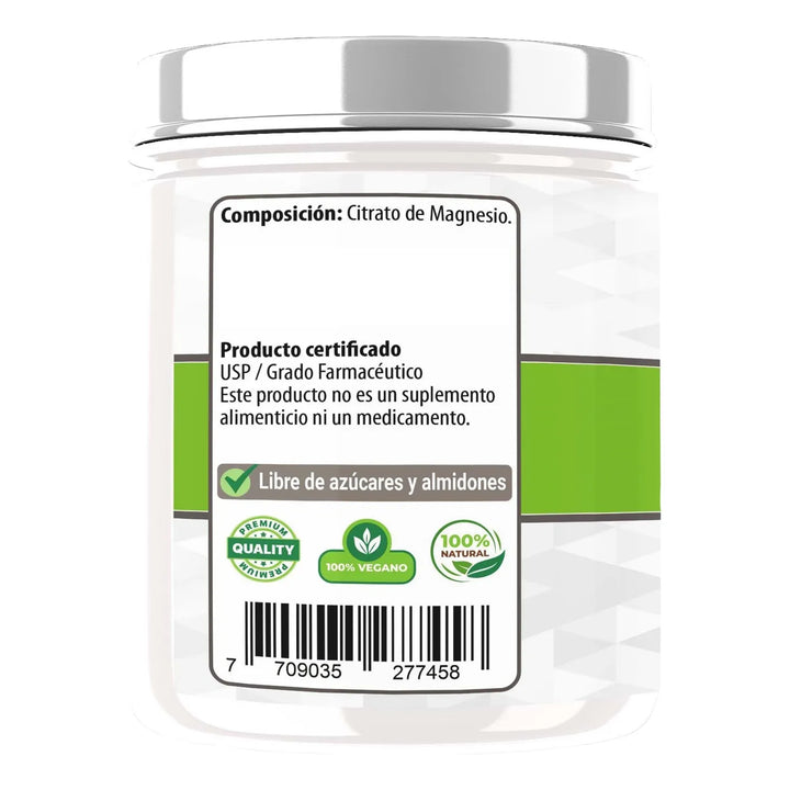 Citrato De Magnesio Polvo 450g Neutro - Imagen 2