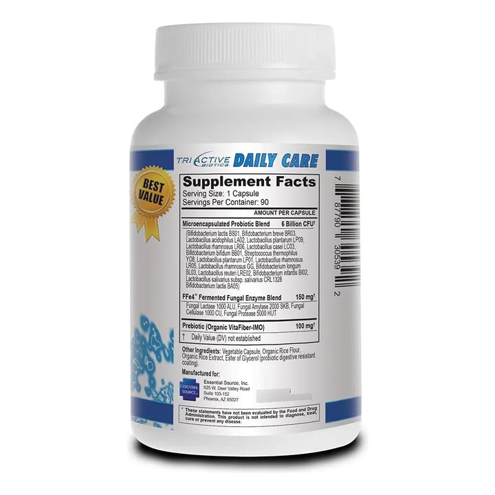 Probiotics Prebiotic Blend 6 Mil Millones Ufc Enzimas Digest - Imagen 3