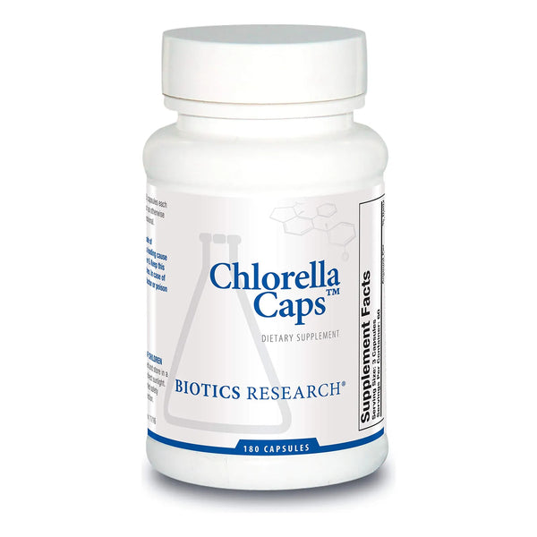Capsulas De Chlorella Para Digestión Desintoxicación Y Apoyo Inmunológico 180 Capsulas