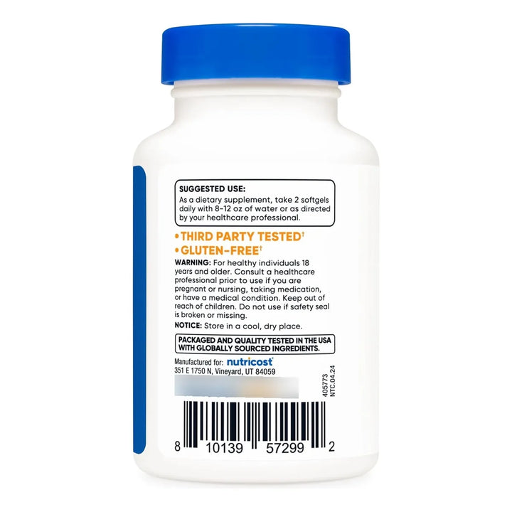 Aceite De Krill 0.85 Ml 60 Cápsulas Líquidas Omega 3 Epa Dha - Imagen 4