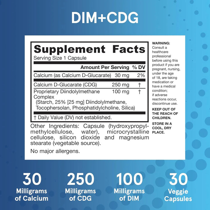 Dim + Cdg Desintoxicación Hepática Bienestar General 30 Cap - Imagen 6