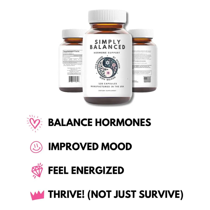Alivio Natural Síndrome Premenstrual Menopausia Equilibrio H - Imagen 6