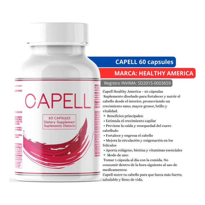 Capell Complex 60 Capsules - Imagen 2