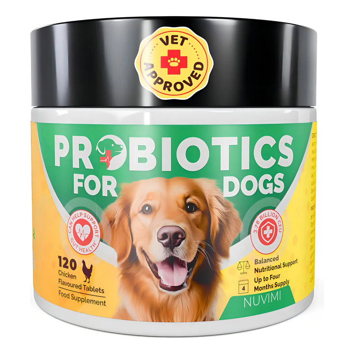 Tabletas Probióticas Y Prebióticas Para Perros Sabor Pollo R - Imagen 1