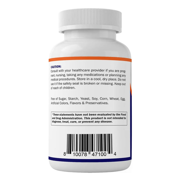 Biotina Alta Potencia 20000 Mcg Con Queratina 100 Mg 120 Tab - Imagen 5
