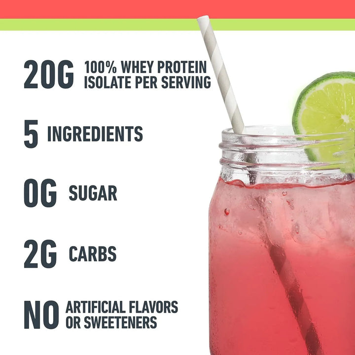 Proteína En Polvo Infusión Natural Sabor Lima Sandía 20 Gram - Imagen 5