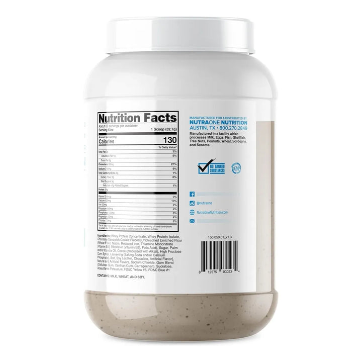 Proteína De Suero En Polvo Helado De Menta Chip 900 Gramos P - Imagen 3