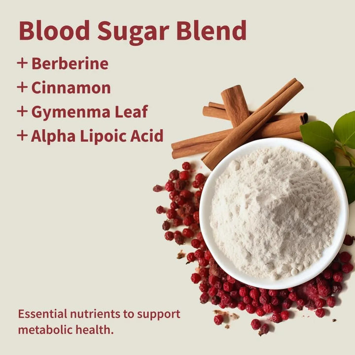 Apoyo Natural Para Glucosa En Sangre Con Berberina Y Canela - Imagen 3