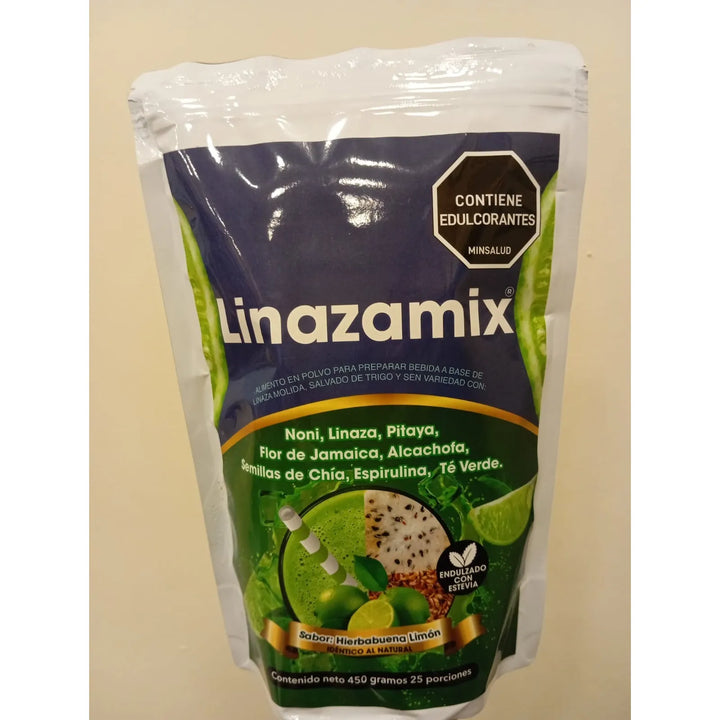 Fibra Linaza Mix Limon Hierbab Hierbabuena Limón - Imagen 3