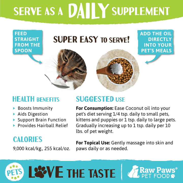 Aceite De Coco Orgánico 240 Ml Para Perros Y Gatos Tratamien - Imagen 4