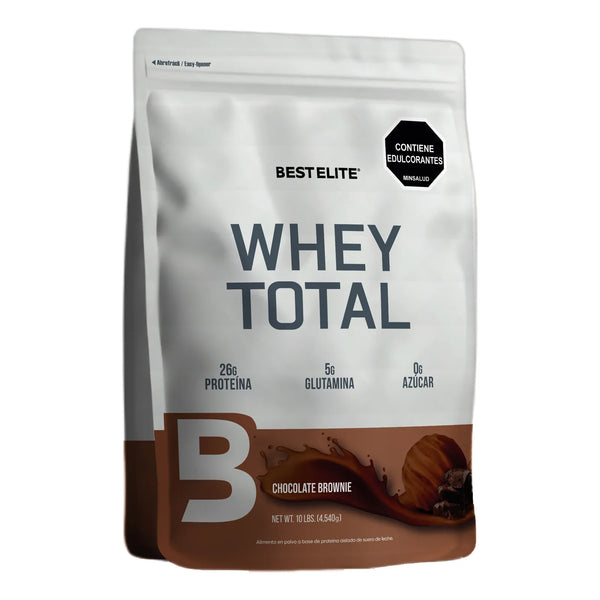 100% Proteina Whey Total 10 Libras D Best Elite Lb 10lb Gold - Imagen 1