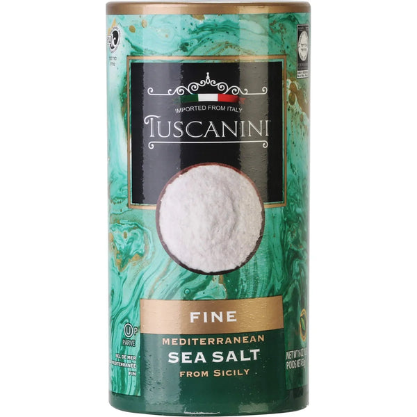 Sal Marina Fina Italiana Premium 450g Tubo Puro Sabor Siciliano