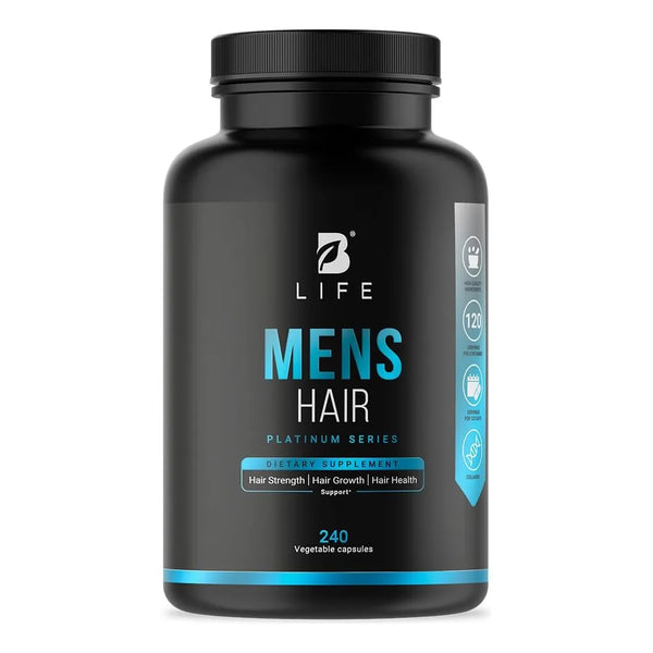 Capsulas Para Hombres Con Biotina Selenio Zinc Colágeno Vita - Imagen 1