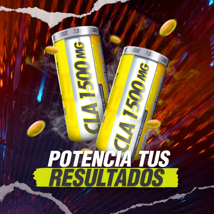 Cla Quemador De Grasa 1500 Mg Healthy Sports X 90 Softgels N/a - Imagen 7