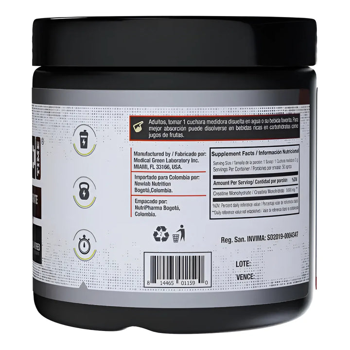 Creatina Monohidratada Vitanas - 150g Sin Sabor - Imagen 4