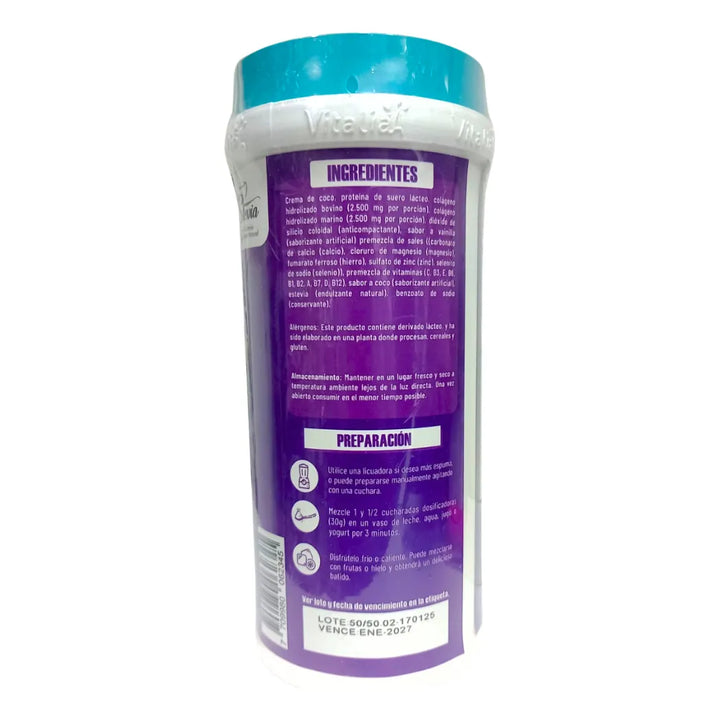 Kit Colágeno Hidrolizado Vitaliah 50/50 Marino Y Bovino X2 - Imagen 7