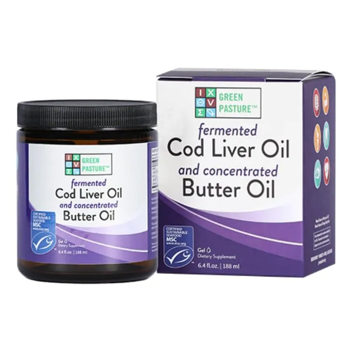 Aceite De Mantequilla Y Hígado De Bacalao Fermentado 181 G V - Imagen 1