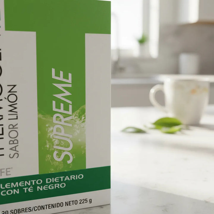  Thermogen Tea Sabor A Limon Limón - Imagen 10