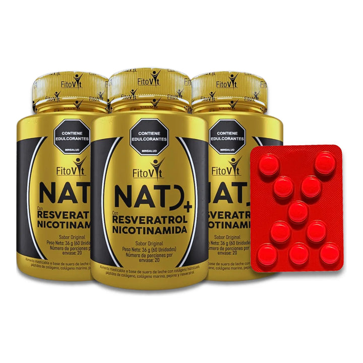 Natd+ Resveratrol Nicotinamida Original - Imagen 2