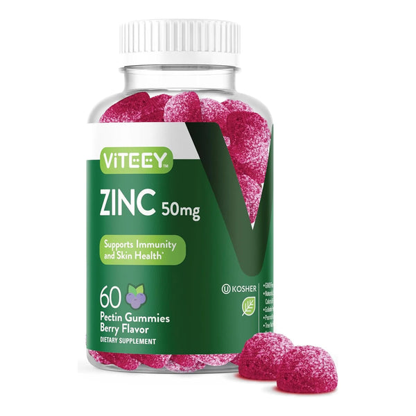 Gomitas De Zinc 50 Mg Sabor Intenso Para Adultos Y Adolescen - Imagen 1