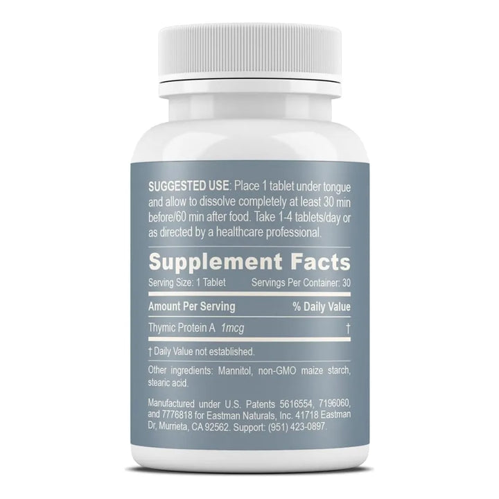 Tabletas De Proteína Timúrica 1 Mcg Apoyo Inmunológico Natur - Imagen 3