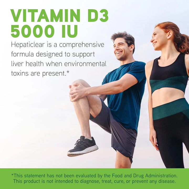 Vitamina D3 5000 Ui Cápsulas Para Dientes Huesos Saludables - Imagen 3
