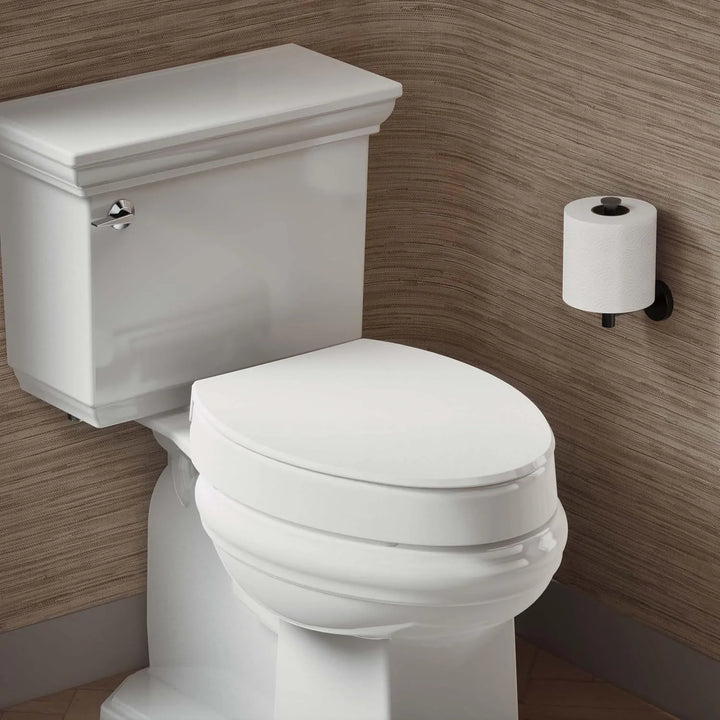 Asiento Inodoro Alargado Kohler Hyten Silencioso Blanco - Imagen 2