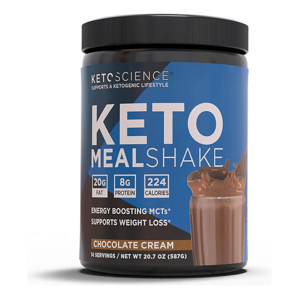 Batido Cetogénico De Chocolate Rico En Mct Y Proteínas Para - Imagen 1