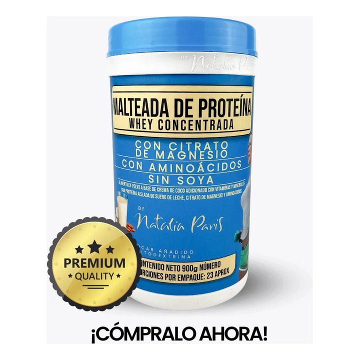 Kit X2 Proteína Whey Concentrada Natalia París - Imagen 10