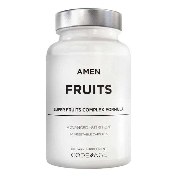 Cápsulas Multivitamínicas De Frutas Enteras Crudas 20 Extractos Vegano Sin OMG