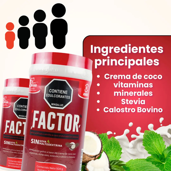 Factor Calostro Bovino Nutrition Factory 500g D - Imagen 5