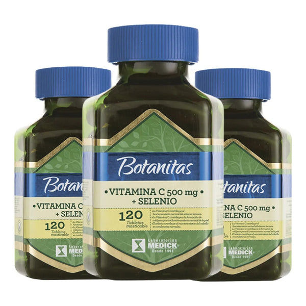 Vitamina C 500mg + Selenio X3 - Imagen 1