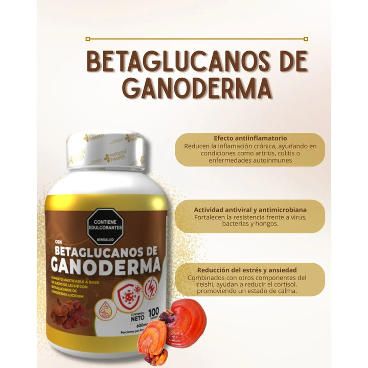 Betaglucanos De Ganoderma Capsulas - Imagen 3