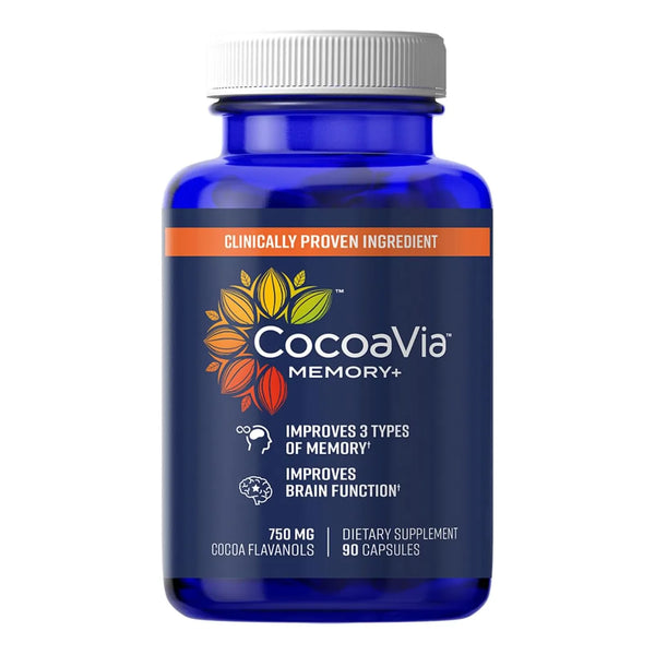 Cápsulas De Flavanoles De Cacao 750 Mg Para Memoria Y Funció - Imagen 1