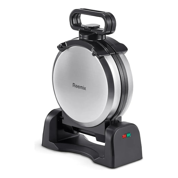Maquina De Gofres Belga Giratoria 180° Antiadherente 1080W Rapida Y Facil Limpieza